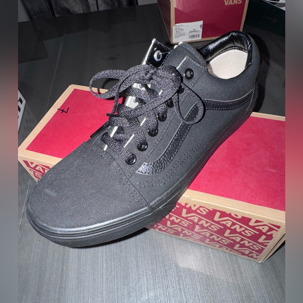 Vans Mens Black Old Skools
